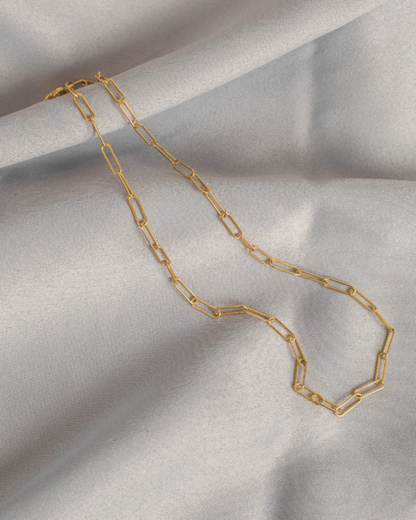 gold paper link chain